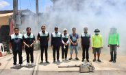 เทศบาลตำบลมวกเหล็ก สระบุรี นำทีมพ่นหมอกควันกำจัดยุงลายในชุมชนป้องกันใข้เลือดออก