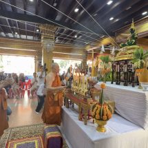 สมเด็จธงชัย เป็นประธานจุดเทียนชัย นั่งปรกในพิธีพุทธาภิเษก “ เหรียญชนะจน รุ่นแรก ” วัดสายไหม