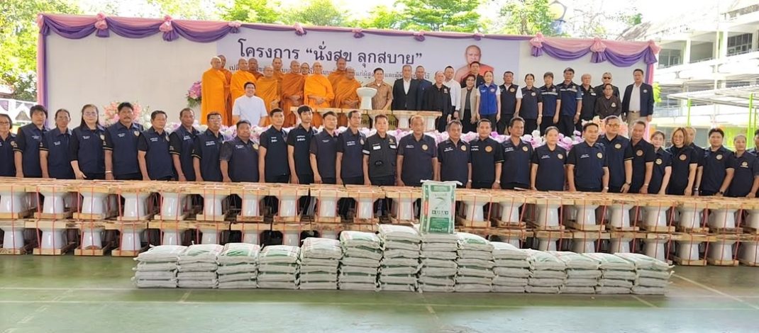 อธิบดีกรมการปกครอง เปิดโครงการ “นั่งสุข ลุกสบาย” ผสานพลังเมตตาคณะสงฆ์ ดูแลผู้สูงอายุและผู้พิการ ในพื้นที่อำเภอคลองหลวง จังหวัดปทุมธานี