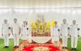 ผู้แทนคณะศิษยานุศิษย์วัดพระธรรมกาย ร่วมพิธีเชิญพุ่มดอกบัวประดิษฐ์พระราชทาน ถวายสักการะ “พระศรีมหาโพธิทศมราชบพิตร” เป็นพุทธบูชา เนื่องในวันวิสาขบูชา 2569 จังหวัดปทุมธานี