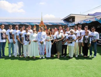 ได้ฤกษ์ “ผอ.ฟ้า” นำทีมบวงสรวง-เปิดตัวนักแสดง ละครธรรมะน้ำดี “พุทธคุณ 4” ตอน ‘รวยจังตังค์คนอื่น’ เตรียมลงจอช่อง 5