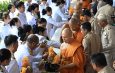 คณะสงฆ์และพสกนิกรอำเภอคลองหลวง ร่วมพิธีเจริญพระพุทธมนต์ เจริญสมาธิภาวนา และทำบุญตักบาตรถวายพระราชกุศล “สมเด็จพระนางเจ้าฯ พระบรมราชินี” เนื่องในโอกาสพระราชพิธีมหามงคลเฉลิมพระชนมพรรษา 4 รอบ 3 มิถุนายน 2569