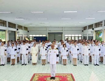 นายอำเภอวังม่วง เป็นประธานในงานเฉลิมพระเกียรติเนื่องในโอกาสพระราชพิธีมหามงคลเฉลิมพระชนมพรรษา 4 รอบ สมเด็จพระนางเจ้า ฯ พระบรมราชินี 3 มิถุนายน 2569