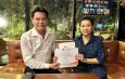 ผู้นำผู้ใหญ่ใจดี กับคุณกัญษภรณ์ กิจรุ่งจามรเลิศ ลงนามแต่งตั้งตัวแทนเปิดตลาดตู้น้ำมันอัตโนมัติทั่วทุกภาค