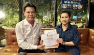 ผู้นำผู้ใหญ่ใจดี กับคุณกัญษภรณ์ กิจรุ่งจามรเลิศ ลงนามแต่งตั้งตัวแทนเปิดตลาดตู้น้ำมันอัตโนมัติทั่วทุกภาค