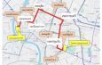 สถานีตำรวจนครบาลพระราชวัง ประชาสัมพันธ์ เส้นทางขบวนอัญเชิญพระบรมศพ สมเด็จพระเจ้าลูกเธอ เจ้าฟ้าพัชรกิติยาภา นเรนทิราเทพยวดี กรมหลวงราชสาริณีสิริพัชร มหาวัชรราชธิดา