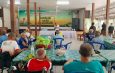 ชมรมผู้สื่อข่าวจังหวัดมหาสารคามจับมือญาติติธรรมจัดเลี้ยงอาหารว่างสำหรับผู้สูงอายุที่บ้านพักสถานสงเคราะห์คนชรามหาสารคาม