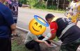 หมาเป็นเหตุ ! กำนันภาสกร หม้อกรอง บ้านถิ่น ช่วยเหลือและประสานหน่วยกู้ชีพ รับผู้ได้รับบาดเจ็บส่งรพ.แพร่
