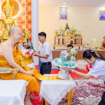 นครนายก – เด็กนักเรียนกู๊ดไอเดียทำพานไหว้ครูแบบเซอร์ไพรส์