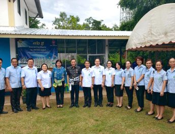 รองนายกรัฐมนตรีตรวจเยี่ยมและติดตามผลการดำเนินงานของศูนย์พักคอยผู้ป่วยจิตเวชจากยาเสพติด อำเภอรัตนวาปี จังหวัดหนองคาย