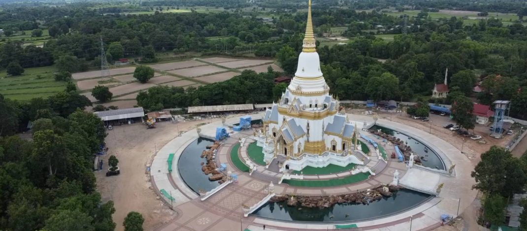 สกลนคร สุดยอดอลังการ์ประติมากรรมพระมหาธาตุเจดีย์ วัดป่านาคนิมิตต์ ศูนย์รวมใจชาวพุทธ