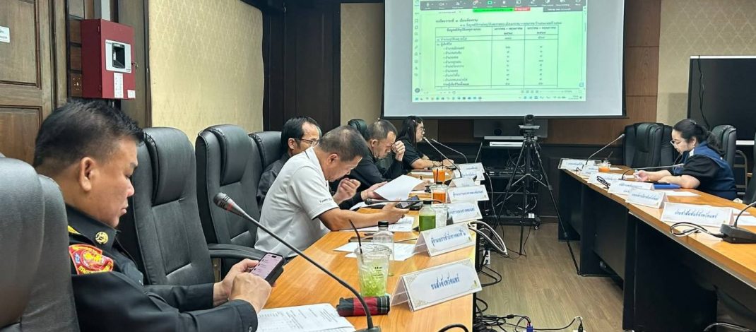 ปภ.แพร่ ร่วมประชุมคณะทำงานติดตามข้อมูลการเกิดอุบัติเหตุประจำเดือน มิ.ย.69