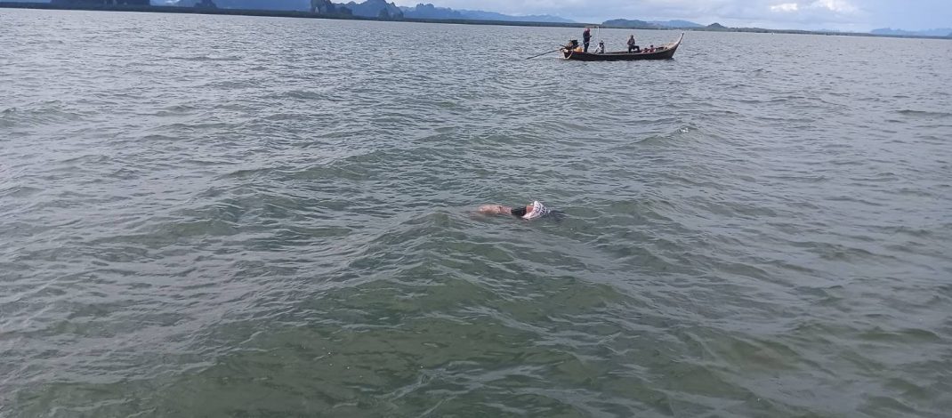 พังงา- พบร่างผู้เสียชีวิตแล้ว 3 ราย เหตุเรือท้องแบนจมกลางทะเลอ่าวพังงา