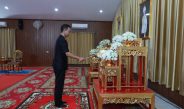 อำนาจเจริญจัดพิธีสวดพระพุทธมนต์และเจริญจิตตภาวนา อุทิศถวายพระราชกุศล ประจำเดือนมิถุนายน 2569