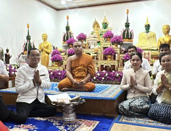 สกลนคร ร่วมทอดผ้าป่าสร้างบ้านตุ้มโฮม ปันสุข แก่กลุ่มเปราะบาง