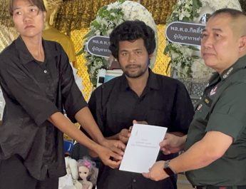 กาญจนบุรี – ร่วมส่งดวงวิญญาณน้ององุ่นแน่น วัดลิเจีย!!