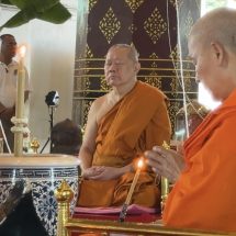 สมเด็จพระมหารัชมงคลมุนี สมเด็จพระราชาคณะฝ่ายมหานิกาย ผู้ช่วยเจ้าอาวาสวัดไตรมิตรวิทยารามวรวิหาร เจ้าคณะใหญ่หนกลาง และกรรมการมหาเถรสมาคม เป็นประธานฝ่ายสงฆ์ พิธีพุทธาภิเษกพระนารายณ์ทรงครุฑยุดนาคประทับพระราหู วัดหน้าพระเมรุราชิการาม