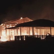ปราจีนบุรี ไฟไหม้โรงเรียนชั้นอนุบาลเด็กไร้ที่เรียน