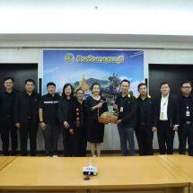 กาญจนบุรี – ร่วมกับ กฟผ. ขับเคลื่อนโครงการโรงไฟฟ้าพลังงานแสงอาทิตย์ทุ่นลอยน้ำ ร่วมกับโรงไฟฟ้าพลังน้ำเขื่อนวชิราลงกรณ มุ่งสู่พลังงานสะอาดเพื่อความยั่งยืน