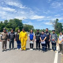 มหาสารคามจับมือภาคีเครือข่ายเข้มมาตรการ 3 ม 2 ข 1ร 1ท1 ย เพื่อรณรงค์ลดอุบัติเหตุบนท้องถนน