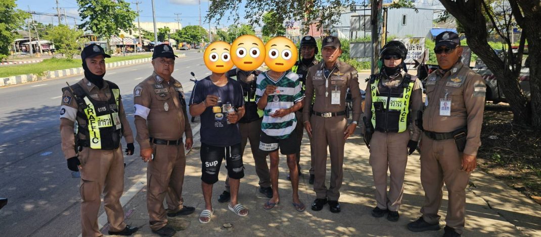 กาญจนบุรี – หนุ่มทำงานเดินสายไฟลงใต้ดิน ขับกระบะมาพร้อมเพื่อนโดนรวบคาด่านจราจรกาญจน์ ของกลางมีทั้งยาบ้า-ไอซ์ เจ้าตัวรับสารภาพแบบไม่สะทกสะท้าน