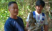 ปราจีนบุรี ตลึง!หนุ่มตกปลาพระพุทธรูปติดเบ็ด