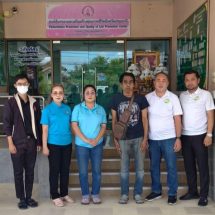 ปทุมธานี ทีมคลองหลวงน่าอยู่เข้าสู่การดูแลของสถานคุ้มครองคนไร้ที่พึ่งชายธัญบุรี แล้ว
