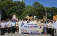 จังหวัดลพบุรี หน่วยงานชาวบ้านอำเภอพัฒนานิคมร่วมสืบสานประเพณีแห่เทียนพรรษา