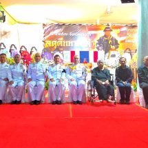 (สุรินทร์)มทภ.2​ เป็นประธานพิธีพระพิธีธรรมสวดพระอภิธรรมศพ”อส.ทพ.วิมล​ ตาบทอง​”