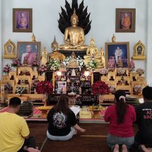 ปทุมธานี สาวดวงเฮงนำชุดไทย 5 ชุดแก้บนแม่ตะเคียนทองหลังได้โชคหลักแสน หลายงวดติด