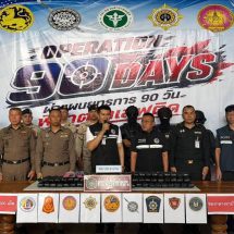 น่านโชว์ผลงาน “Operation 90 Days” รวบเครือข่ายค้ายารายใหญ่ ยึดยาบ้า 300,000 เม็ด เดินหน้าขยายผลยึดทรัพย์ทั้งขบวนการ