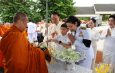 กาญจนบุรี : พิธีเจริญพระพุทธมนต์ทำบุญตักบาตร ประกอบพิธีทางศาสนามหามงคล 3 ศาสนา ปล่อยพันธุ์สัตว์น้ำถวายพระราชกุศล และถวายสัตย์ปฏิญาณ เนื่องในโอกาสวันเฉลิมพระชนมพรรษาพระบาทสมเด็จพระเจ้าอยู่หัว 28 กรกฎาคม 2569