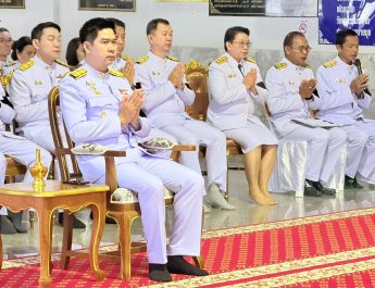 อำเภอเบตงจัดพิธีเจริญพระพุทธมนต์และทำบุญตักบาตร ถวายพระราชกุศล พระบาทสมเด็จพระเจ้าอยู่หัว เนื่องในโอกาสวันเฉลิมพระชนมพรรษา 28 กรกฎาคม 2569