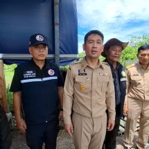 ปทุมธานี นอภ.นำทัพพาหลายหน่วยงานลงพื้นตรวจสอบหลังชาวเกษตรเดือดร้อนโรงงานปล่อยน้ำสนิมปนคราบน้ำมัน ทำไร่นาสวนพัง