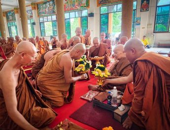 มหาสารคาม คณะสงฆ์ฝ่ายธรรมยุตได้จัดกิจกรรมพิธีประชุมอุโบสถสามัคคีซึ่งมีพระคุณเจ้าฝ่ายธรรมยุตจากทุกวัดในจังหวัด มหาสารคามรวมจำนวน 200 รูปมาร่วมพิธี