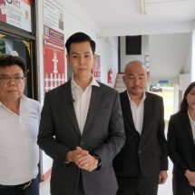 กาญจนบุรี : รมช.กอล์ฟส่งผู้ประสานวางศูนย์พิทักษ์สิทธิ์ ศธ.และทีมกฎหมาย ประกบ ช่วยเหลือ นักศึกษาสาวเสริฟ์หมูกระทะ เหยื่อ ร้อยตำรวจตรีมือจก เจ้าให้ข้อมูลคณะกรรมสอบวินัย ร้อยตำรวจตรีมือจก