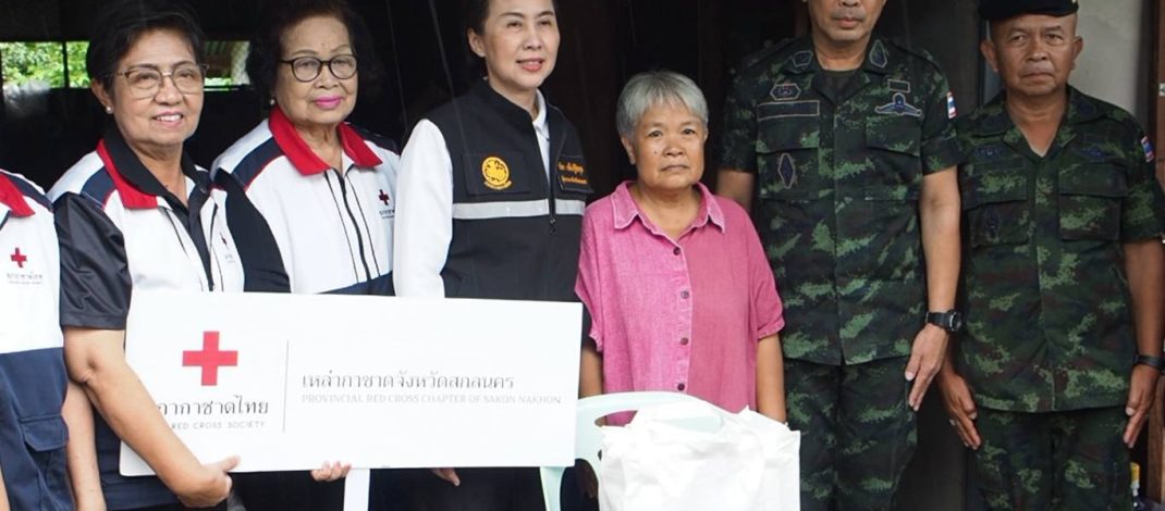 สกลนคร สถานการณ์น้ำ ท่วม 3 อำเภอพื้นที่นาข้าวเสียหาย 3 พันไร่ ตาย 2