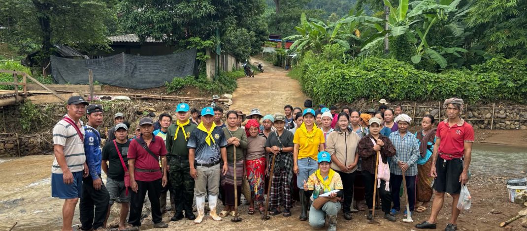 ผาบ่องระดมพลังแก้ไขพื้นที่ประสบภัย