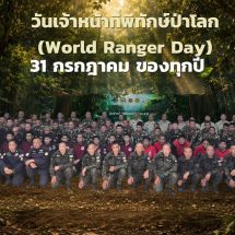 สำนักจัดการทรัพยากรากรป่าไม้ที่ 3 สาขา แพร่ ร่วมโครงการ “วันเจ้าหน้าที่พิทักษ์ปัาโลก (WORLD RANGER DAY)”