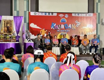 นครนายก – แถลงข่าวจัดการแข่งขันวิ่งขุนด่านมาราธอนชิงถ้วยพระราชทาน