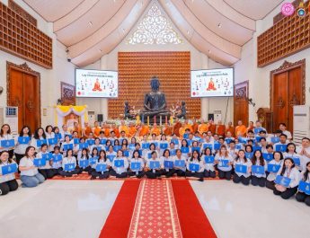 มจร จับมือภาคีเครือข่ายนานาชาติ ลุยอบรม “ธรรมทูตคฤหัสถ์” ในอินโดนีเซีย มุ่งถักทอเครือข่ายพุทธบริษัท 4 ชูพลังปัญญา-เมตตา ขับเคลื่อนสันติสุขในสังคมพหุวัฒนธรรม