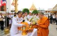 กาฬสินธุ์ จัดพิธีสวดพระพุทธมนต์-ทำบุญตักบาตรถวายพระราชกุศล วันแม่แห่งชาติ