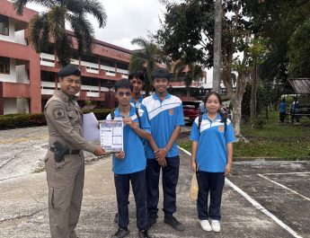 ชุดปฏิบัติการตำรวจชุมชนสัมพันธ์ ให้ความรู้ป้องกันอาชญากรรมทางเทคโนโลยี ชี้ภัยไซเบอร์ในสถานศึกษาไม่ควรมองข้าม
