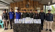 กองกำลังผาเมือง สกัดกั้นกลุ่มขบวนการลักลอบลำเลียงยาเสพติด ยึด คีตามีน 40 กิโลกรัม ชายแดนแม่สาย