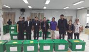 กกต.ประจำ อบจ.กาฬสินธุ์ส่งมอบบัตรเลือกตั้งให้ทั้ง 18 อำเภอ พร้อมจัดการเลือกตั้งนายกอบจ. 23 ส.ค.69