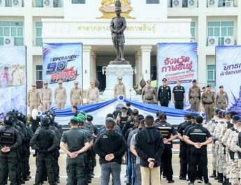กาฬสินธุ์จับนักค้ายาบ้าเข้าคุก 4 พันคน ปกครอง-ตำรวจ ประกาศสงคราม สกัดยาบ้าจากชายแดนก่อนทะลักเข้าสู่พื้นที่ชั้นในกว่า 10 ล้านเม็ด