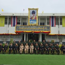 ลพบุรี รมต.กลาโหมเยี่ยมให้กำลังใจทหารรบพิเศษบาดเจ็บ 12 นายจากการปะทะชายแดน