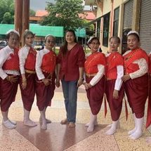 ปราจีนบุรี สาวใหญ่ถูกหวยแสนกว่าจ้างนางรำแก้บนเจ้าแม่หอมจันทร์