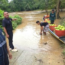 กาญจนบุรี : เริ่มไหลลงมาสมทบในพื้นที่อำเภอไทรโยค แล้วระดับน้ำฝนที่ตกในพื้นที่อำเภอสังขละบุรี และทองผาภูมิ ระดับสูงเกิน 850 เซนติเมตร