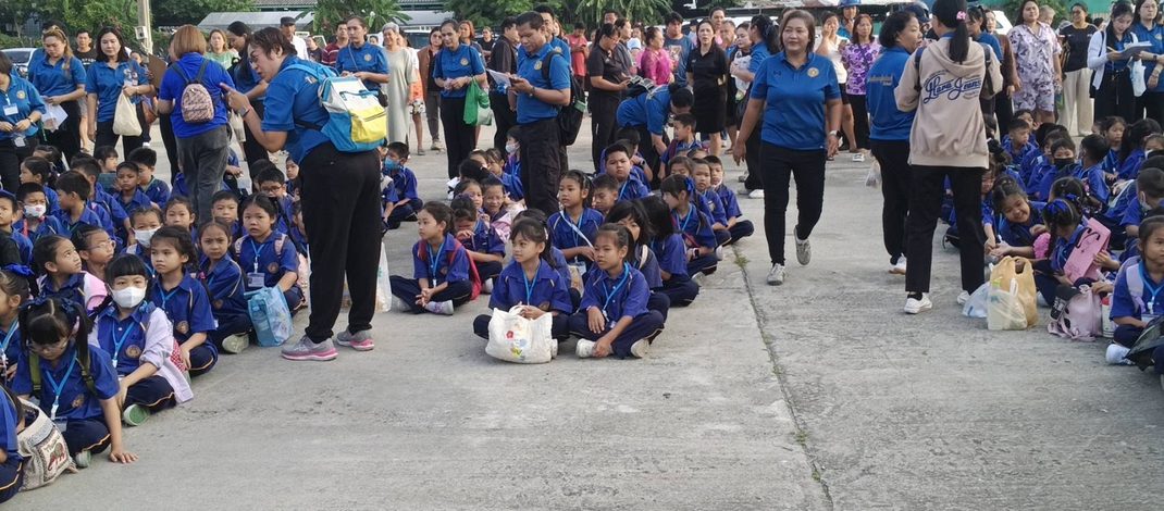 โรงเรียนตลาดบางคูลัด นำนักเรียน ป1-ป3 ไปทัศนศึกษาที่ พิพิธภัณฑ์แห่งชาติธรณีวิทยาเฉลิมพระเกียรติ จ.ปทุมธานี